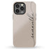 Personalized Name Calligraphy iPhone Case